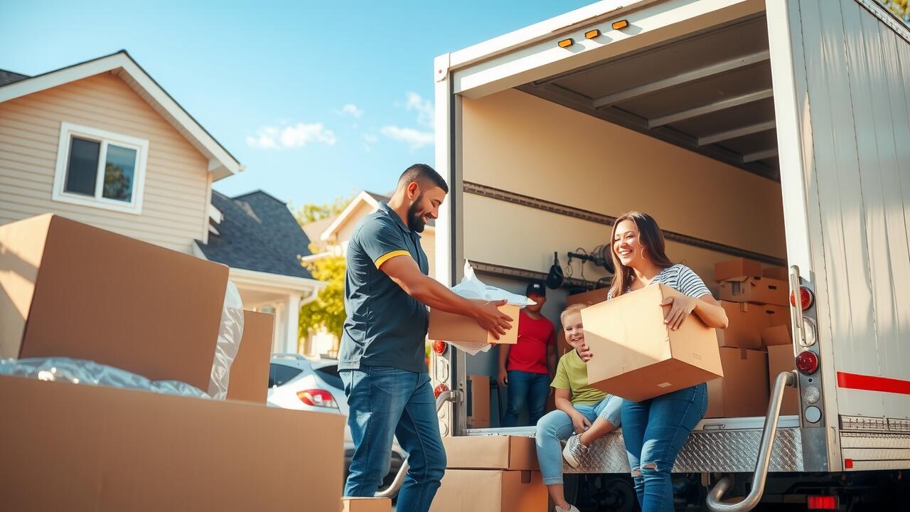 What is considered a local move vs long-distance move?